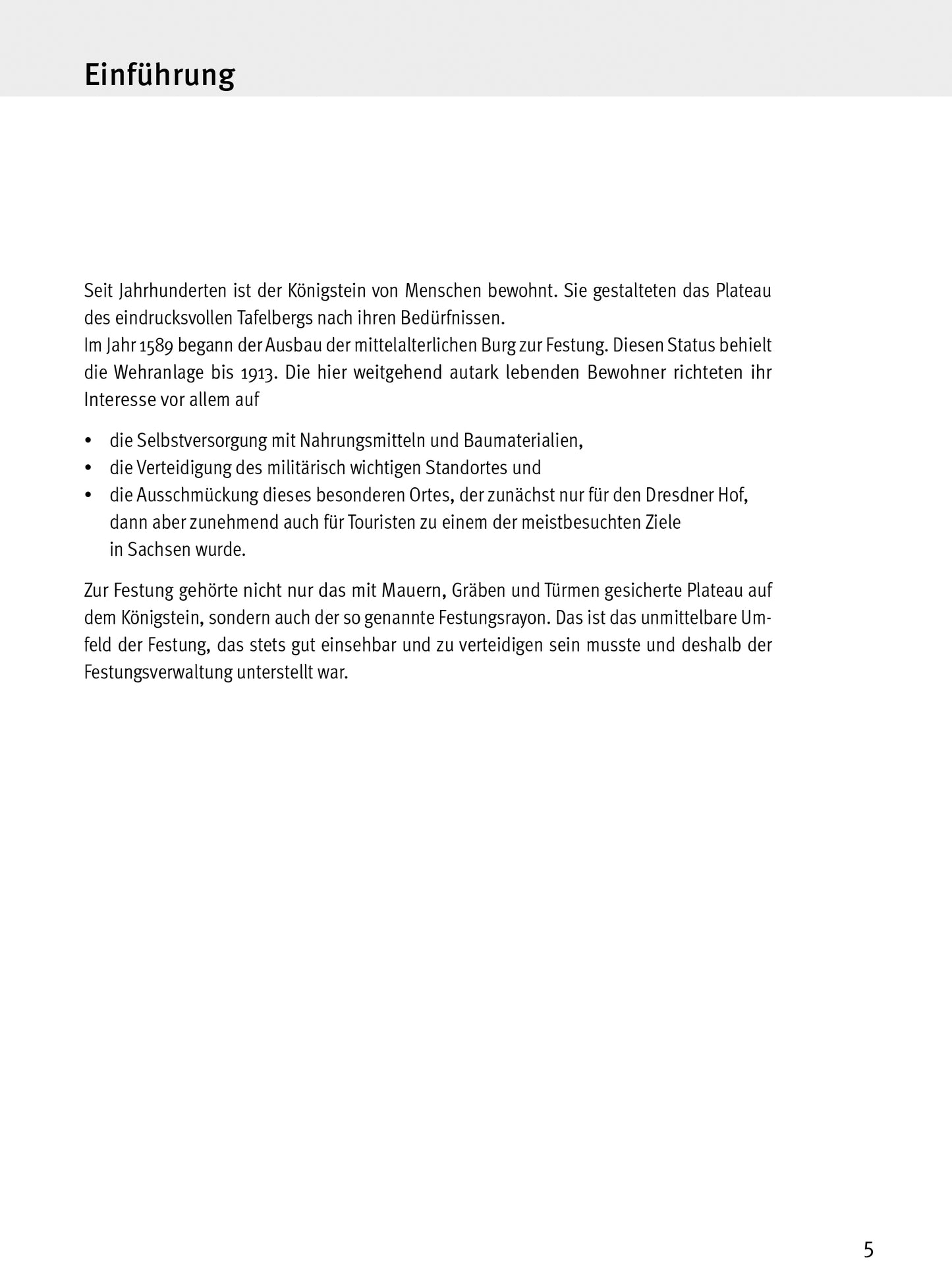 Begleitheft zur Sonderausstellung 2022: Von Möhrenbeet bis Festungswald, Einführung in das Thema
