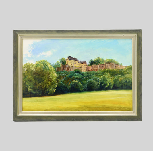 Ölgemälde "Königstein" Steffen Gröbner